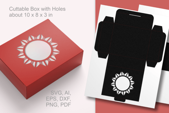 Flower Round Window 3D SVG Gift Boxes Review