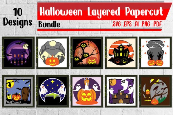 Halloween 3D SVG for Shadow Boxes: A Seller's Review