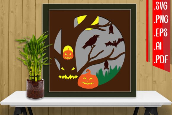 Halloween 3D SVG for Shadow Boxes: A Seller's Review