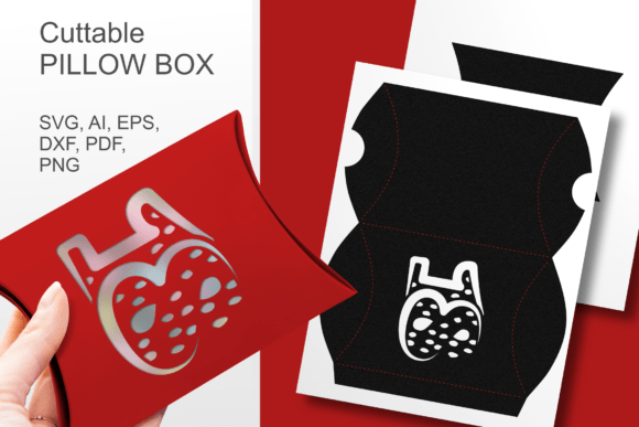 Review: Number 18 Pillow Favor Box Template Svg for 3D SVG Gift Boxes