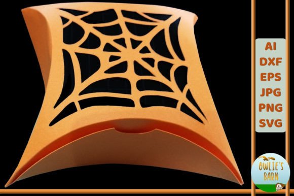 Review: Square Pillow Box - Spiderweb Cutout for Crafters
