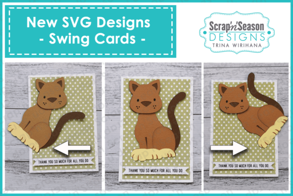 Swing Card - Cat: A 3D SVG Shapes Review